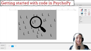 Getting started with Code Components in PsychoPy by making a visual search task [upl. by Thaxter]