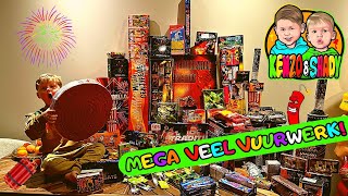 MEGA VEEL VUURWERK  BELGISCHE 100000 KLAPPER 13 [upl. by Electra]