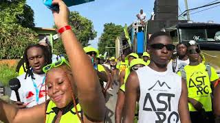 Antigua and Barbuda Carnival  Tshirt Mas  On Road July 28 2024 [upl. by Venterea]