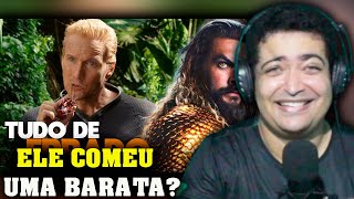 TUDO de ERRADO com AQUAMAN 2 O REINO PERDIDO  Primeira Fila React [upl. by Aimet310]