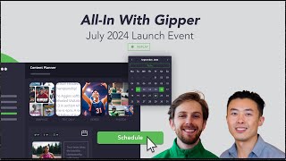 Gippers AllIn Event Replay July 2024  Announcing Content Planner amp More Exciting Updates [upl. by Rol412]