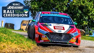 ERC JDS MACHINERY RALI CEREDIGION 2024  BEST MOMENTS HIGHLIGHTS FRIDAY DAY 1 [upl. by Notsla]