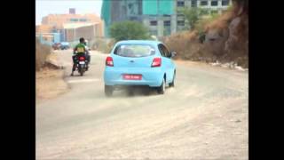 Datsun Go Slalom Test [upl. by Nahsar]