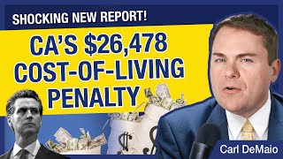 Study Exposes California’s CostofLiving Penalty of 26478 Per Year [upl. by Neelasor]