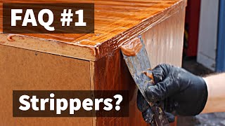 What stripper do I use  FAQ 1  Furniture Refinishing  Restoration [upl. by Tnomed]