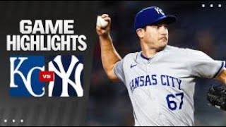 Royals vs Yankees Game Highlights 91124  MLB Highlights [upl. by Sachs]