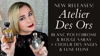 Atelier Des Ors New Releases  Blanc Polychrome Rouge Saray  Lune Feline Choeur Des Anges Review [upl. by Hutt]