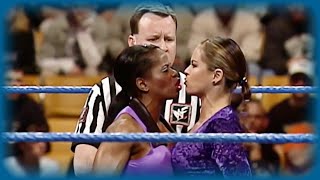 Jacqueline vs Ivory  WWF Womens Championship SmackDown Mar 09 2000 [upl. by Yuji765]