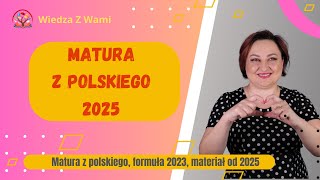 Matura z polskiego 2025 Witamy maturzystów 2025 [upl. by Mindy]