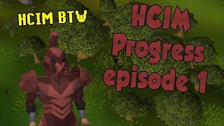 OSRS Hardcore Ironman Progress Update 1  Wintertodt preparation [upl. by Alletsirhc]