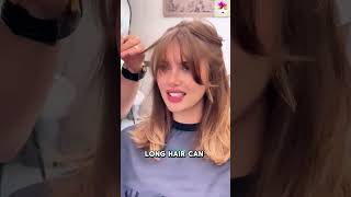 Trendy and beautiful Bangs Ideas to Update Your Long Hair in 2024 [upl. by Kironde921]