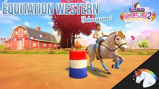 ÉQUITATION WESTERN À LAKESIDE 🤠  Horse Club Adventures 2 [upl. by Retsel650]