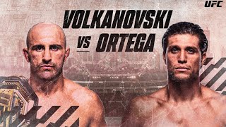 ALEXANDER VOLKANOVSKI VS BRIAN ORTEGA  HIGHLIGHTS  UFC 298 [upl. by Durrace]