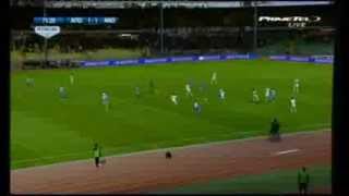 Apollon 11 Anorthosis Moshe Ohayon Amazing Goal412014 [upl. by Ecidnak]