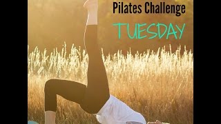 MondayFriday Pilates Challenge Day 2 [upl. by Morgana]