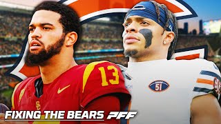 Fixing The Chicago Bears Before The 2024 NFL Season  PFF [upl. by Bjork]