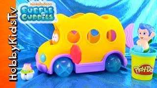 Bubble Guppies Bus with PLAYDOH Bubbles on HobbyKidsTV [upl. by Tiga219]