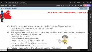 Sentence Correction Rules  Adverbs and Conjunctions  Correction of Sentences in English [upl. by Baggott]