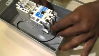 How to Convert a 3 Phase Starter to a 1 Phase Starter [upl. by Bronez496]