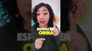 espuma en orina es problema de los riñones [upl. by Ecnahoy833]