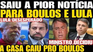 SAIU A PIOR NOTÍCIA PARA BOULOS E LULA BOULOS INELEGÍVEL E SE AJOELHA PARA PABLO MARÇAL VÍDEO GRA [upl. by Dorcus]