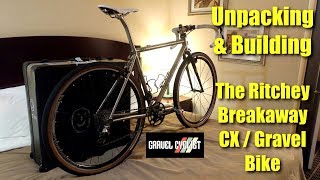 Unpacking amp Building the Ritchey Breakaway Ti Gravel  Cyclocross Bike [upl. by Hailat564]