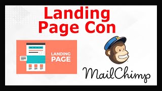 Cómo Crear una LANDING PAGE con Mailchimp 🐵 TUTORIAL gratis en Español 2020 🤪 [upl. by Aretta593]