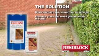 Resiblock Superior Concrete Block Paving Sealer amp Patio Sealing [upl. by Algar]