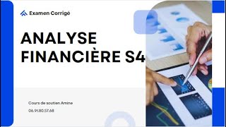 Analyse financière S4 Examen prof Mr NAlij Ratio  CAF [upl. by Culbert421]