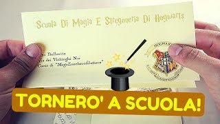 MI E ARRIVATA LA LETTERA DI HOGWARTS back to school [upl. by Nwahsear]