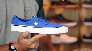 DC Trase TX Skate Shoes Review  Tacticscom [upl. by Neetsirhc]