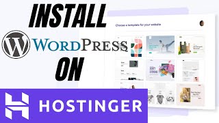 How to INSTALL WORDPRESS on HOSTINGER  Hostinger Wordpress Tutorial [upl. by Anaugal]