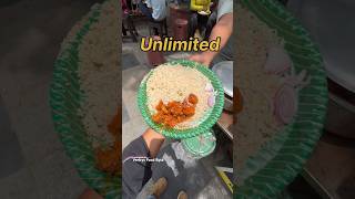 Unlimited Chicken Fry for ₹99 With Bagara in Hyderabad shorts streetfood hyderabad [upl. by Anircam524]