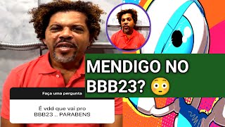 Mendigo no BBB23  quot por essa você não esperava 😳 [upl. by Malynda]