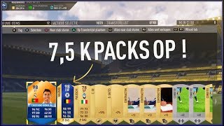 The Best 75k Packs You Will Ever See Legend TOTS TOTY Edition Fifa 17 Ultimate Team [upl. by Assylem]