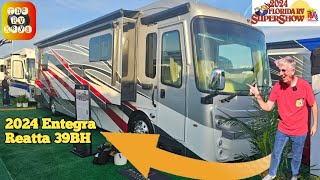 🛌🛌A Great Bunkhouse For Families On The Go 2024 Entegra Reatta 39BH [upl. by Vedi]