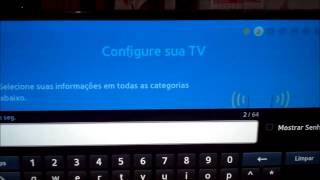 SAMSUNG LED TV UN40F5500 40 pol  Unboxing  Primeiras Impressões  Configuração Inicial  Wiifi [upl. by Yruama266]