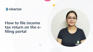 How To File Income Tax Return on the Efiling Government Portal [upl. by Mauldon]