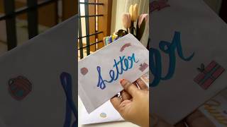 ഒരു penpal letter open ചെയ്യാം  opening a penpal letter penpal diy penpalwithme [upl. by Giark]