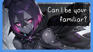 F4M Hellhound Girl wants to be your familliar Wizard Listener Monster Girl  ASMR Roleplay [upl. by Gnep591]