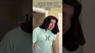 MICKEY GETS THE WORST KARMA OF HIS LIFE youtubeshorts funny mickeyseems2funny mickeymouse [upl. by Abe454]