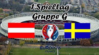 EMQualifikation 2016 Prognose ÖsterreichSchweden Gruppe G 1Spieltag  DerMichiLP [upl. by Chute]