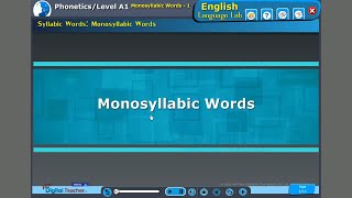 Monosyllabic words Phonetics  English language lab [upl. by Burty]