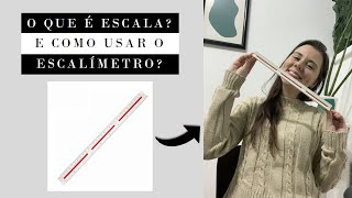 Como usar o escalímetro [upl. by Eiltan174]