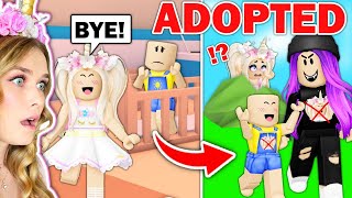 I Gave My CHILD Up For ADOPTION And REGRETTED IT In Adopt Me Roblox [upl. by Ateiluj201]