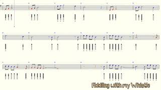 Walking in the Air  The Snowman  Christmas  Tin Whistle  Play Along Tab Tutorial [upl. by Beatrice]