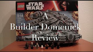 LEGO Star Wars Millennium Falcon 75105 Review [upl. by Odyssey]