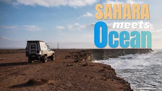 Western Sahara  Travelling to Dakhla  Where The Desert Meets The Ocean  Overlanding Africa  ep18 [upl. by Kinch]