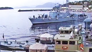 Marinefartøy på Leirvik 6 mai 1992 [upl. by Lightman]