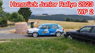 Hunsrück Junior Rallye 2023  WP2 [upl. by Pomcroy]